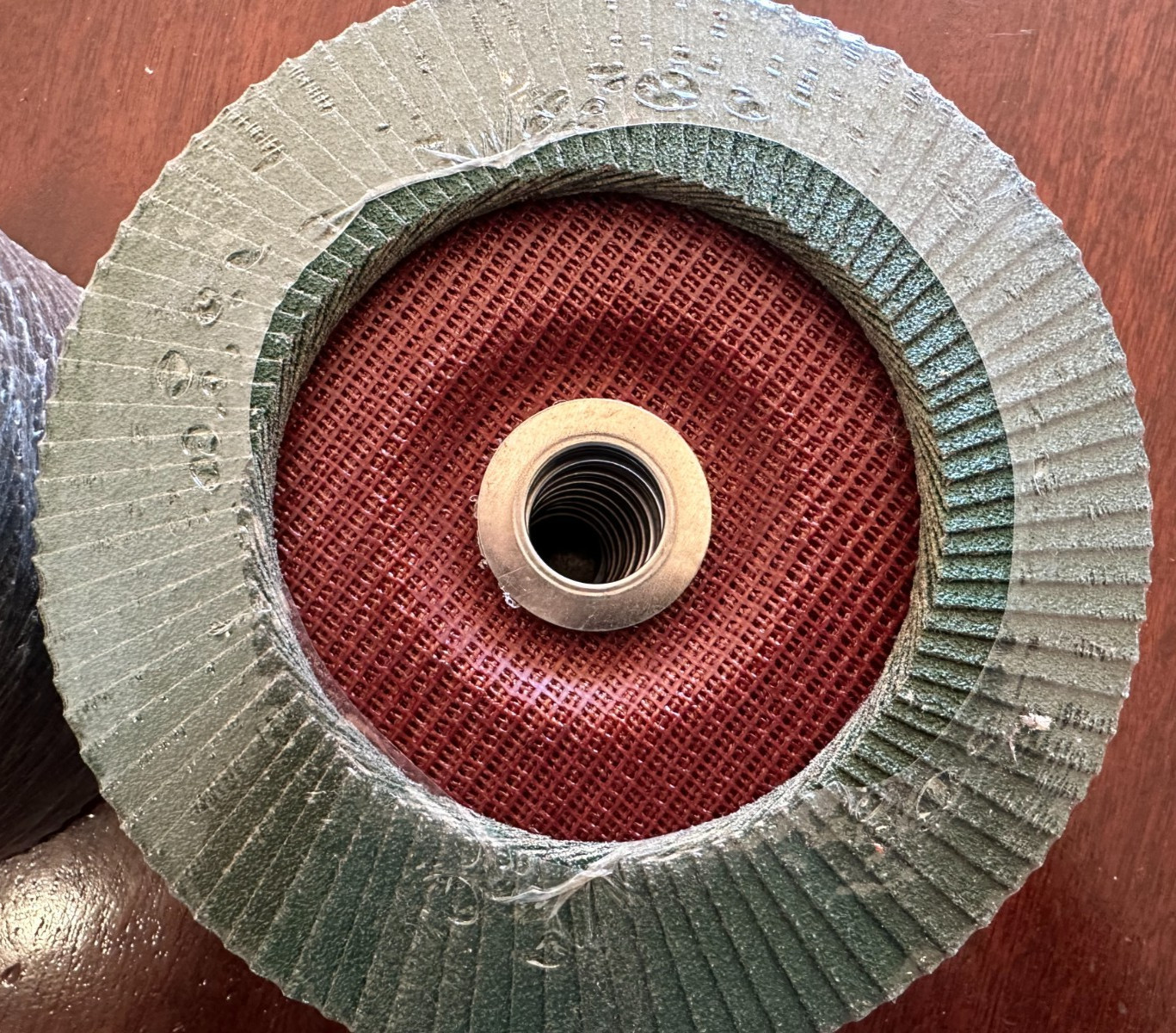 7 inch x 7/8" 60 Grit Flap Disc Grinding Wheels Fiberglass/Zircon - Lot of 10 gallery