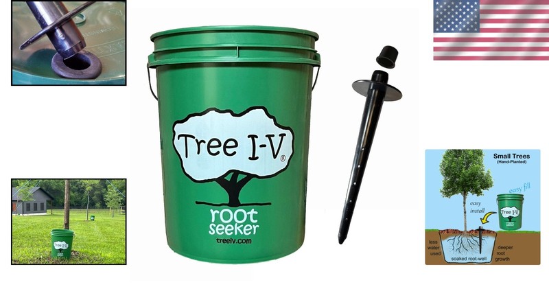 Time-Saving Tree I-V Root Feeder System | Efficient 5-Gallon Watering Solution gallery
