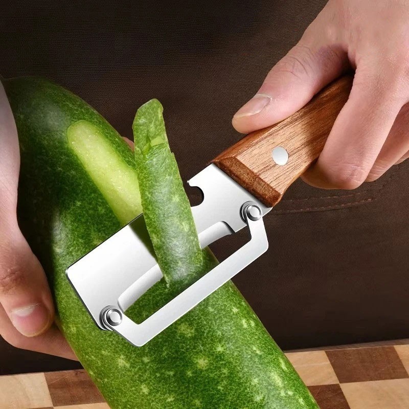 2PCS 2-in-1 Multi-Functional Vegetable Peeler for Kitchen Stainless Steel Peeler gallery