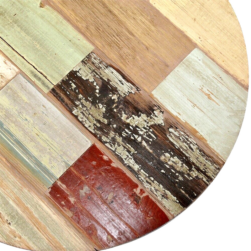 Greenage Side Table Solid Reclaimed Wood for Small Spaces Coffee Sofa End Table gallery