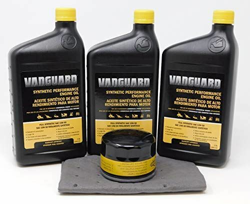 Briggs & Stratton 15W-50 (3 Quarts) Full Synthetic Vanguard Engine Oil Change Ki gallery
