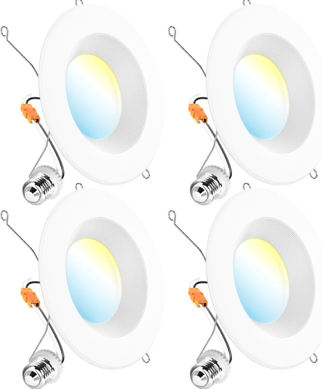 Energy-Efficient 5/6 Inch LED Recessed Downlight, Dimmable & CCT Selectable gallery