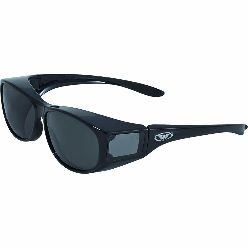 Escort Safety Glasses Fits Over Most Prescription Eyewear SMOKE Lens UV400 Z87.1 gallery
