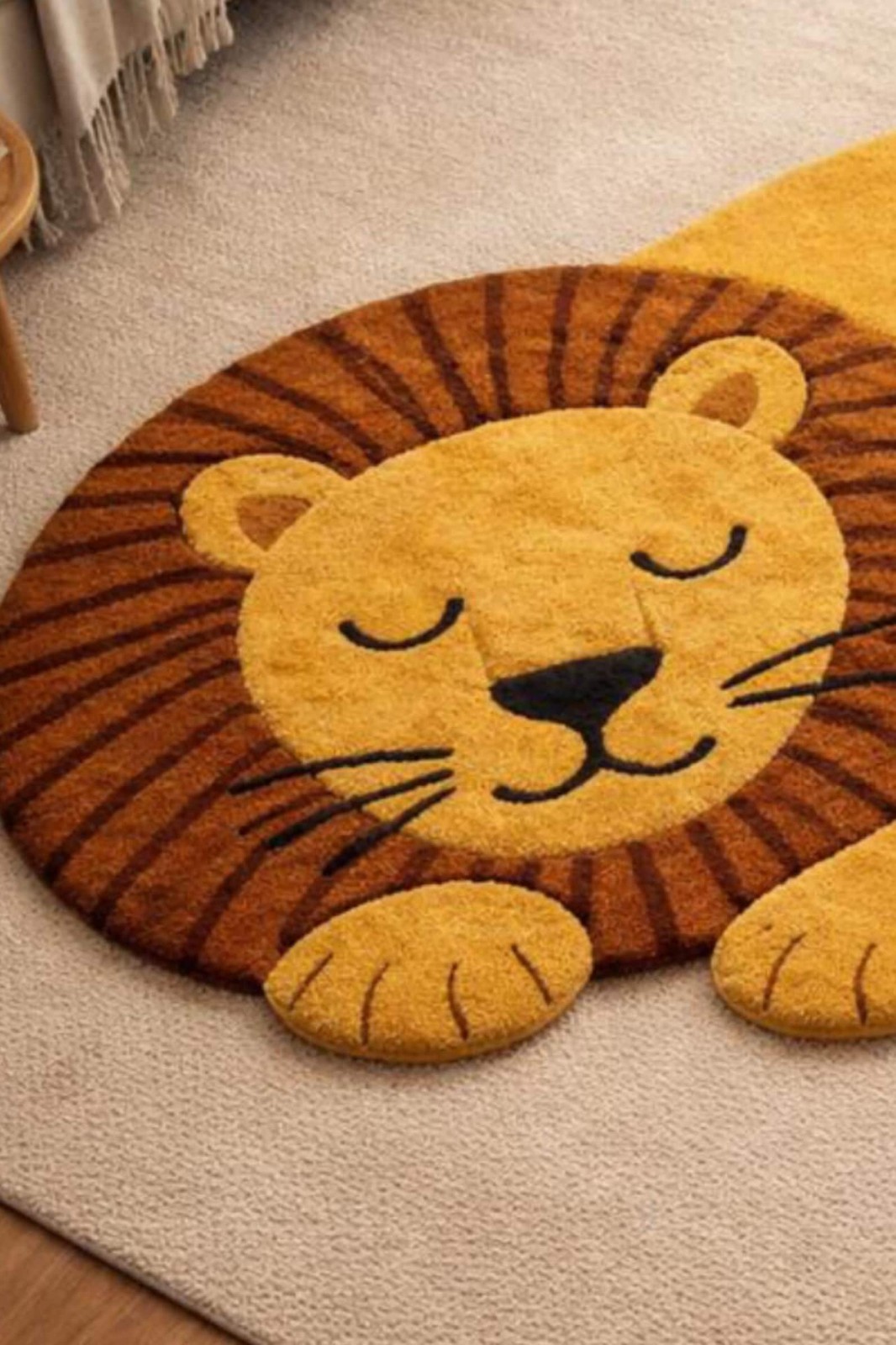 Handmade Rug | Irregular Rug | Wool Rugs | Living Room Rug | Tufted A461 gallery