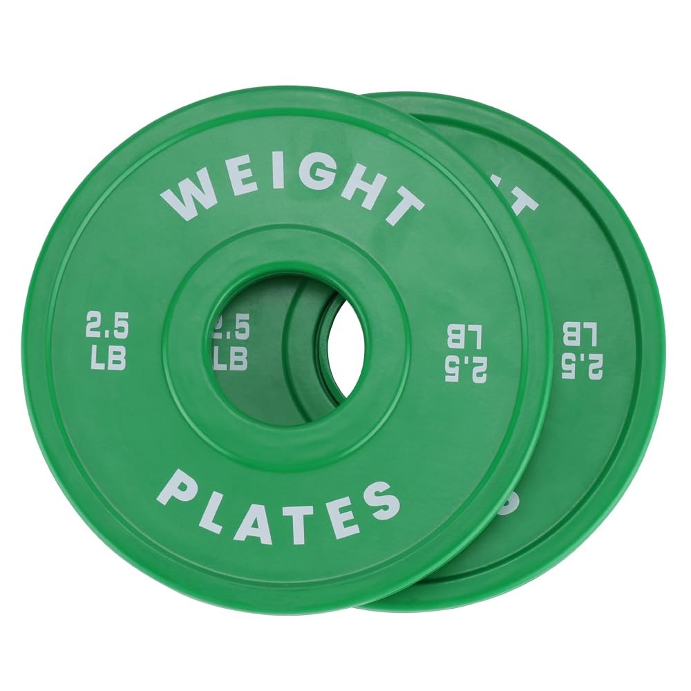 Megachoice Bumper Plates2 Inch Rubber Weight Plates1.25 Lb2.5Lb 10 Lb 15Lb 25Lb gallery