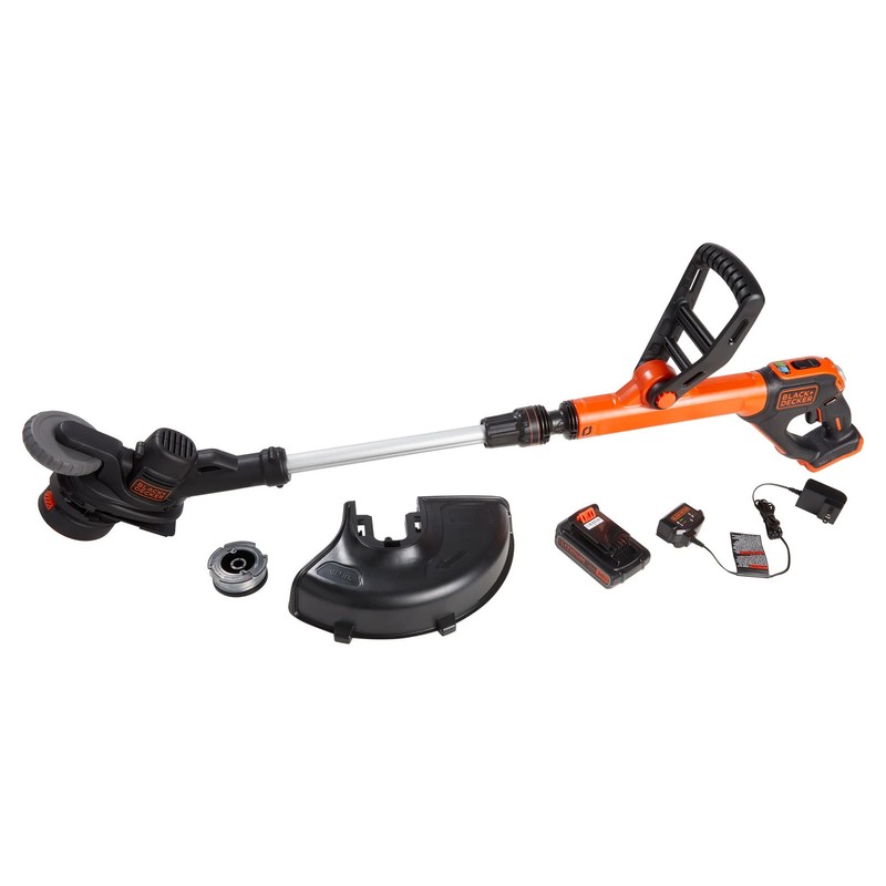 BLACK+DECKER 20V MAX* String Trimmer, 2-Speed, 12-Inch, Cordless - LST522 gallery