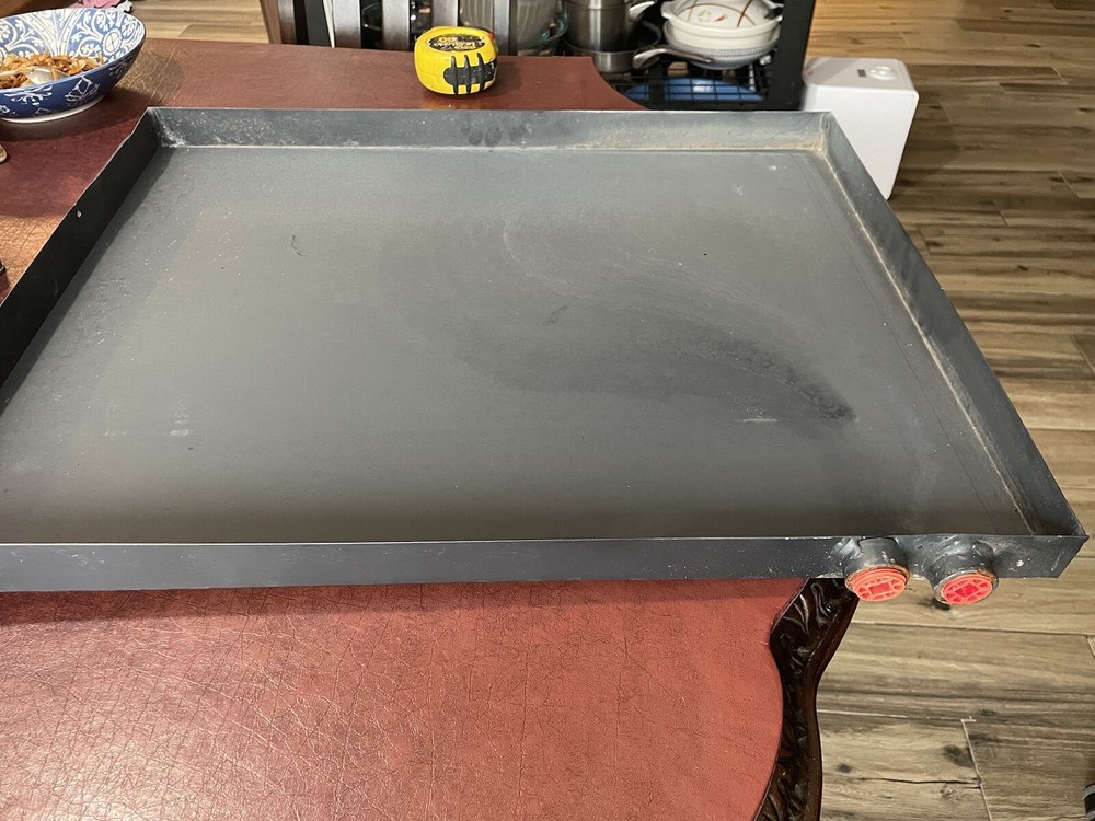 Air conditioner evaporator Horizontal drain pan 19 5/8” D. 25” W. 2”H