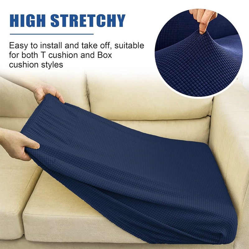 Stretch Sofa Covers Couch Settee Seat Cushion Slipcover L Shape Sectional Covers gallery