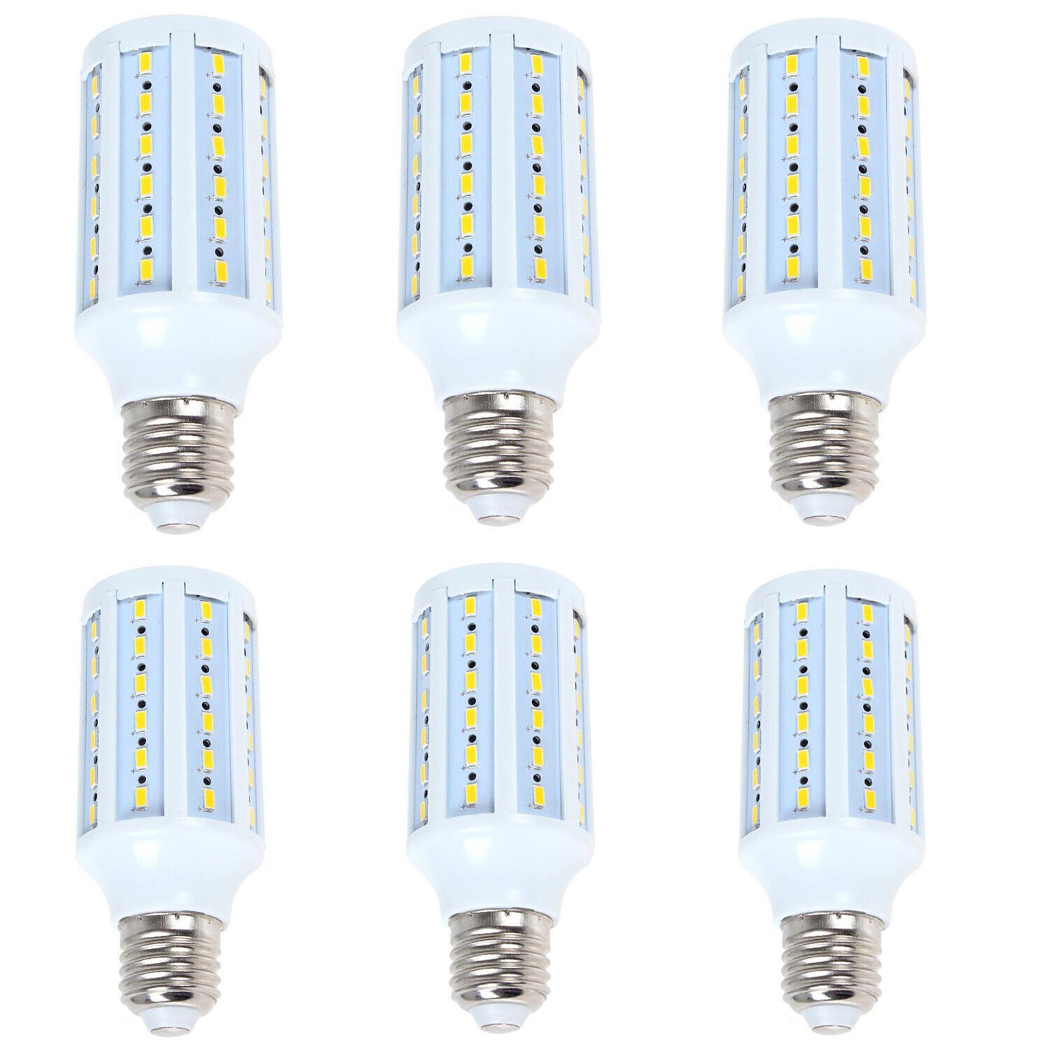 6/10PCS E26 E27 LED Corn Light Bulb 12W 110V Workshop Garage Lamp 6500K Daylight gallery