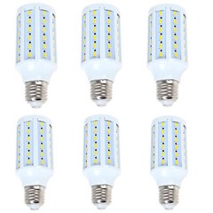 6/10PCS E26 E27 LED Corn Light Bulb 12W 110V Workshop Garage Lamp 6500K Daylight