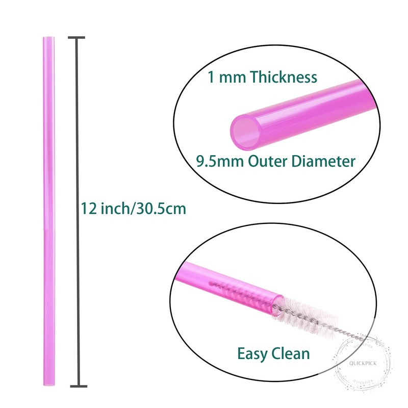 Replacement Straw for Stanley|Owala|Simple Modern 40oz 30oz Tumbler,10 Pack 12 I gallery