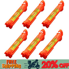 5Pcs String Line Level Hanging Line Bubble Levels for Measuring Building Trades