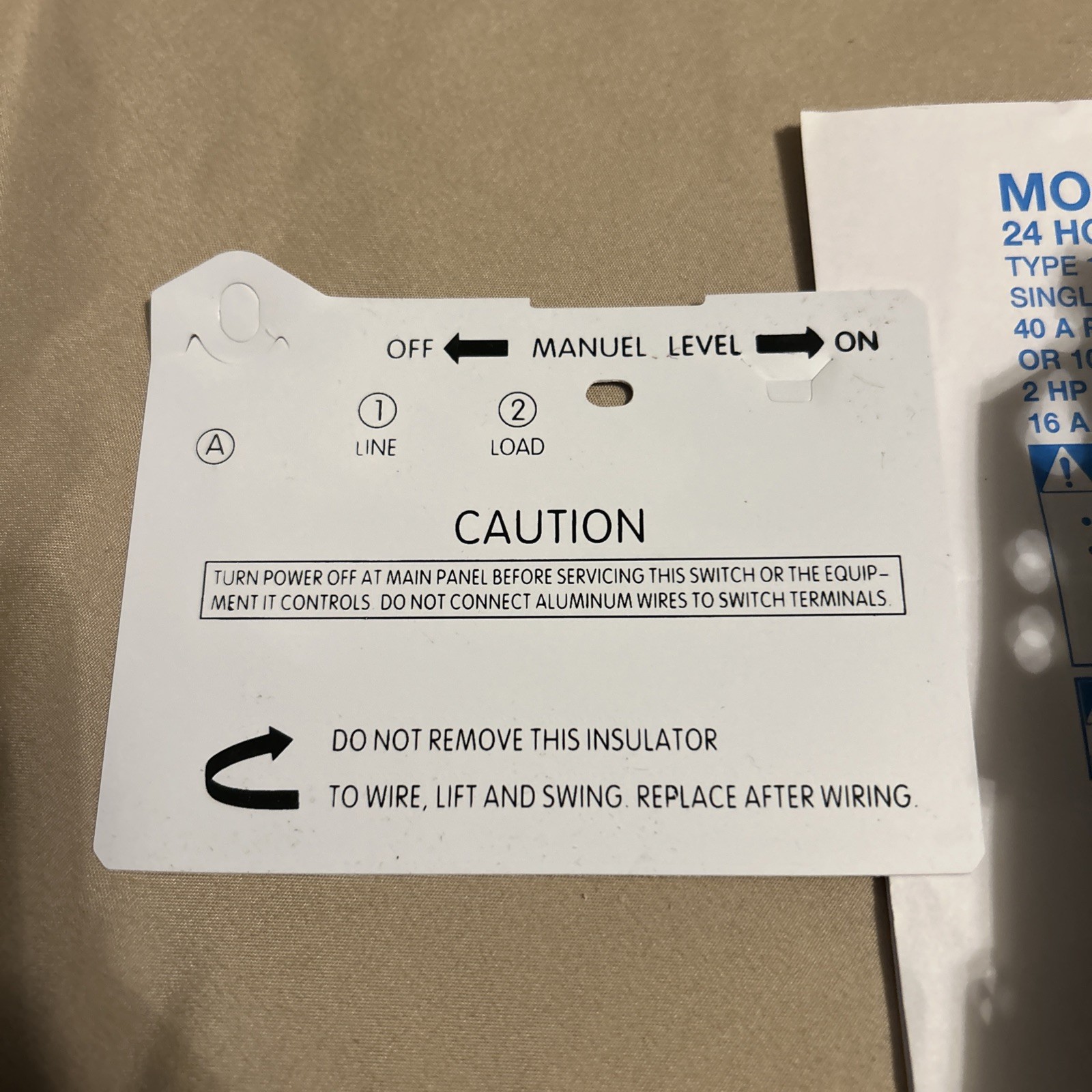 Intermatic T101M 24-Hour Mechanical Timer SPST Mechanism 120V, "NEW"OPENBOX gallery