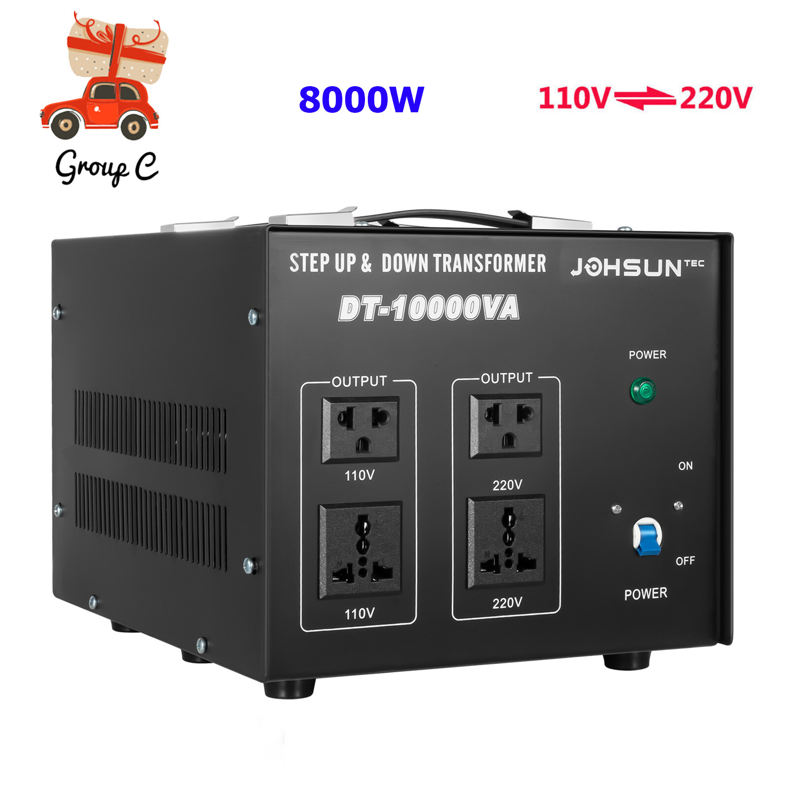 10000W Voltage Converter Transformer Step Up Down 110V to 220V,220V to110V Power gallery