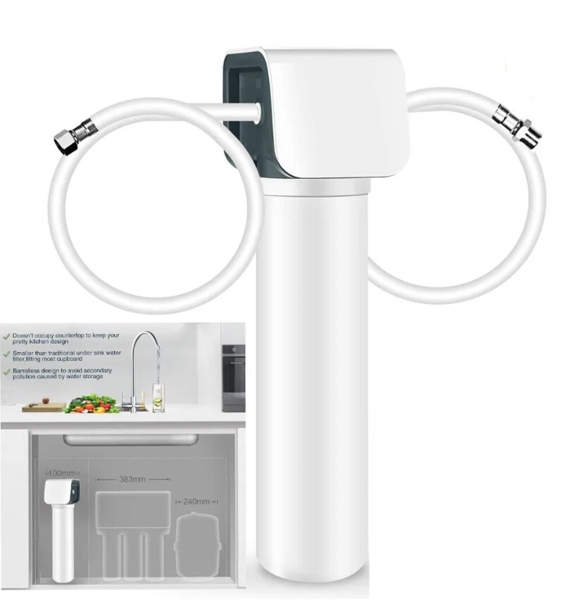 Under Sink 4 Stage Direct In-line Drinking Water Filter System Home RV Purifier gallery