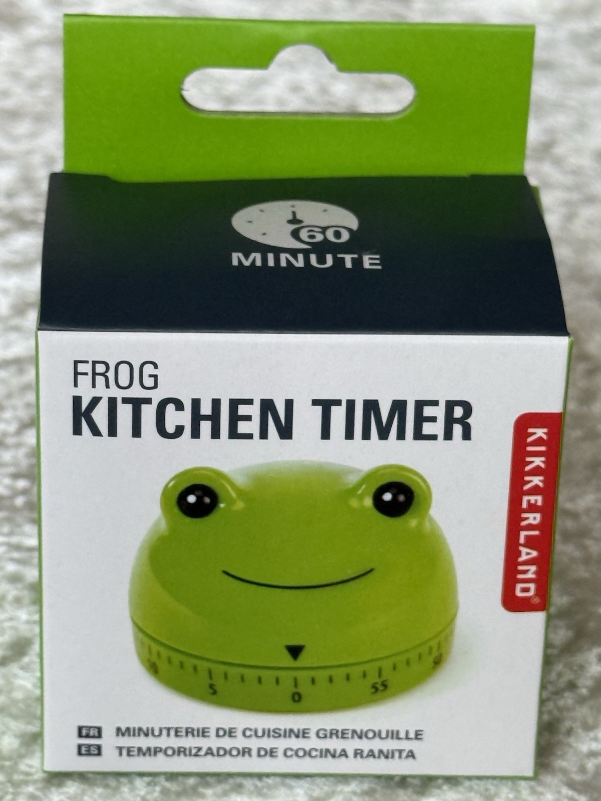 Kirkland Frog Kitchen Timer. No Batteries Required. New In Box. gallery