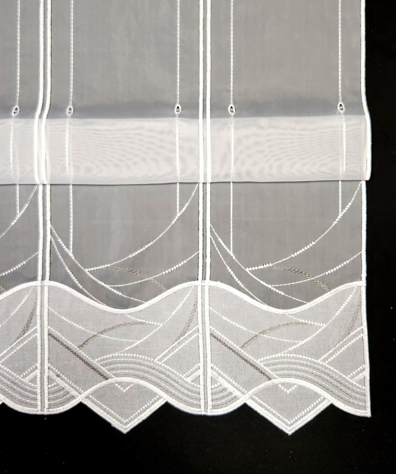 Clip Panneaux panel curtain panel hanger Roman blind various dimensions gallery