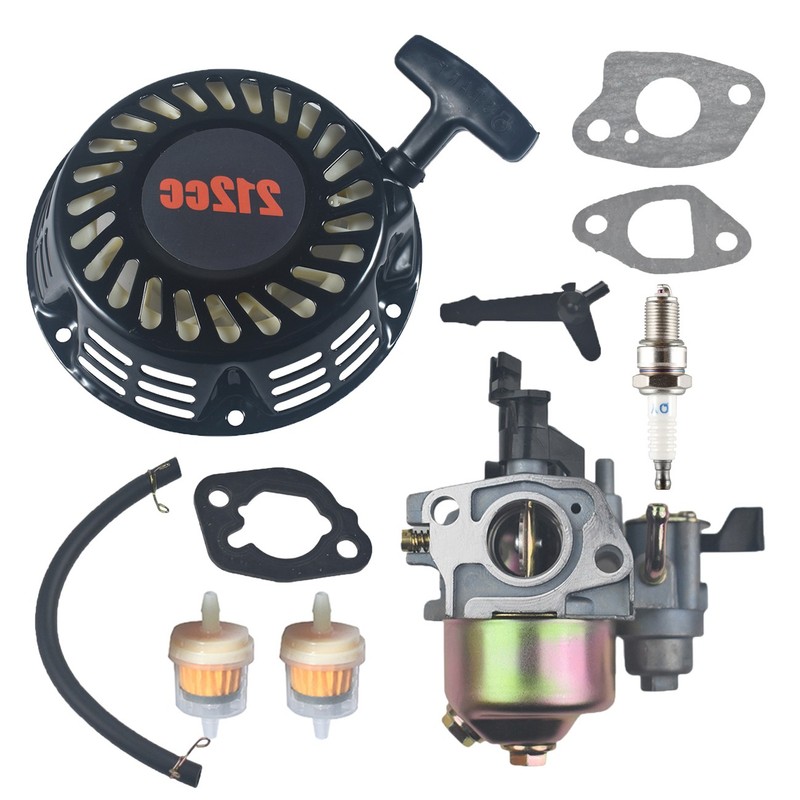 Carburetor Pull Recoil Starter For Predator 212cc 196cc 6.5HP Mini Bike Go Kart gallery