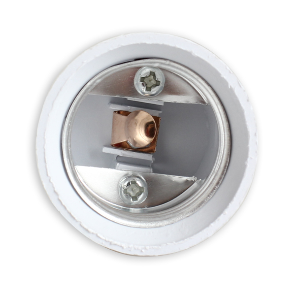 Flexible E26/E27 Medium Edison Screw Lamp Socket Extension Extender Adapter gallery