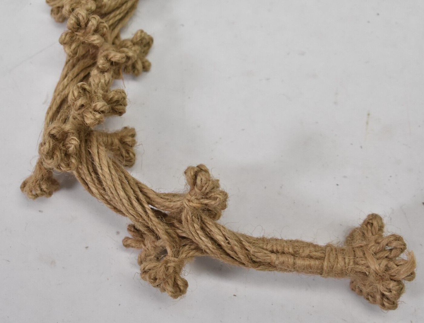 Handmade Macrame Jute Plant Hanger 29" L HUM01-03 Rope Outdoor Decor Unit gallery