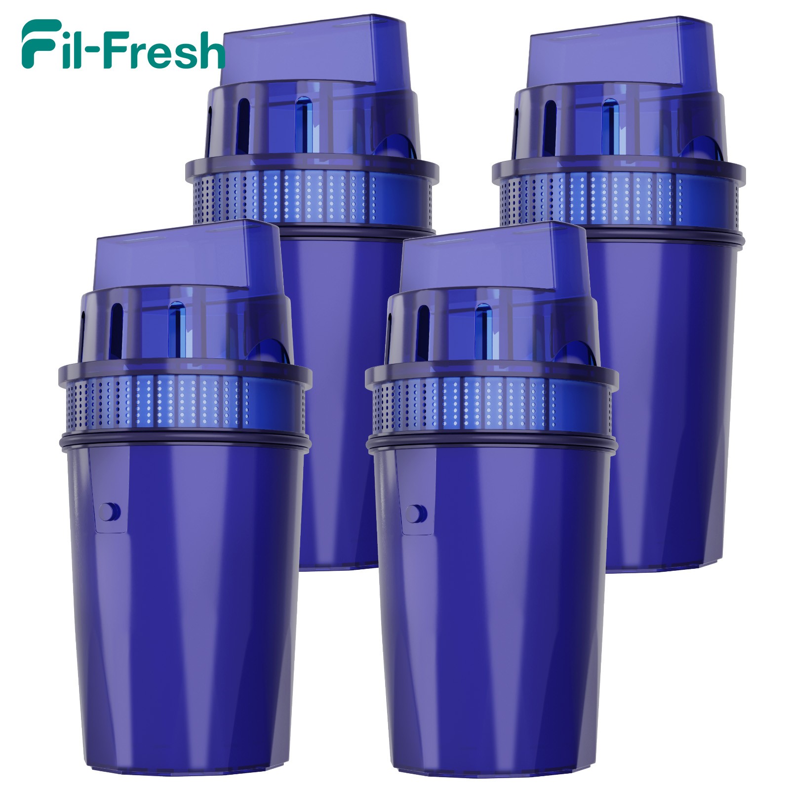 Fil-Fresh Water Filter Replacement 4-Pack for Water Pitchers PPF900 CRF-950Z NSF gallery