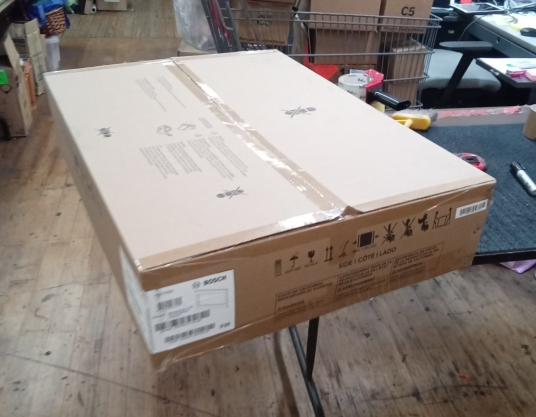 Bosch Microwave Built-In Trim Kit Stainless Steel 30" HMT5055 New gallery