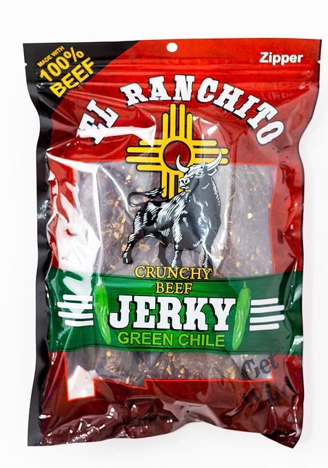 El Ranchito Crunchy Beef Jerky – Green Chile , 6 oz gallery