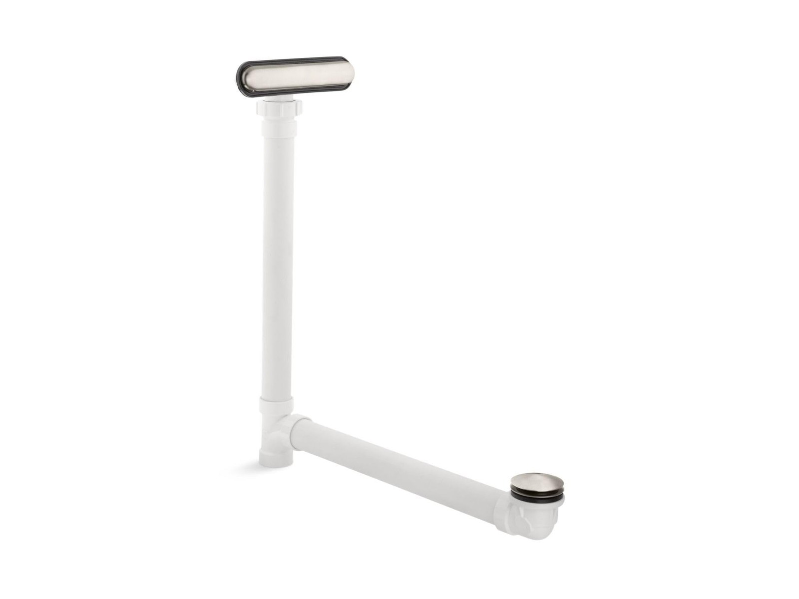 Kohler K-7272-BN Clearflo Slotted Overflow Bath Drain, Vibrant Brushed Nickel, gallery