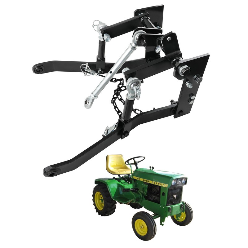 3 Point Trailer Hitch Receiver for CAT 0 John Deere Tractor Models 140 300 317 gallery