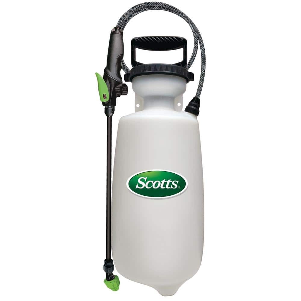 Scotts 2 Gallon Multi Sprayer 3 Spray Lawn Garden Water Plant Pump Wand Nozzle gallery