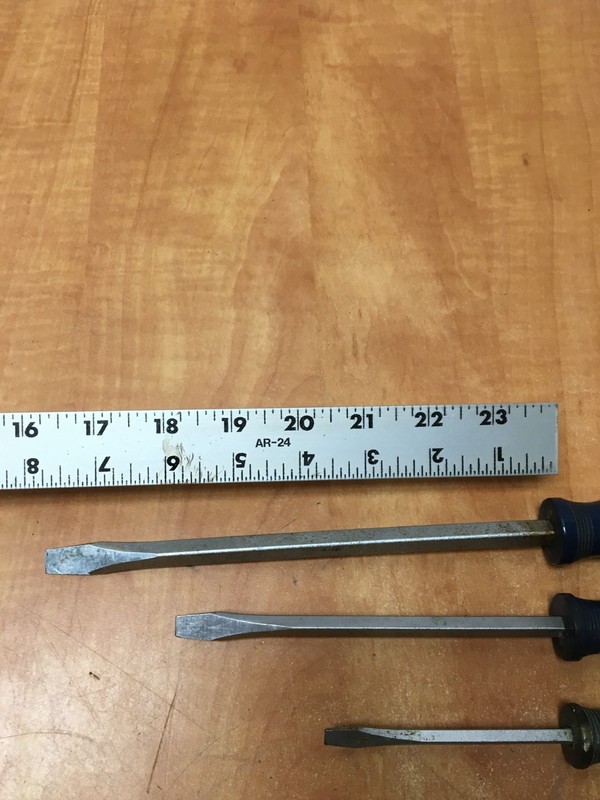Craftsman Screwdriver Set Slotted Flat Head 1/8 - 5/16 Philips #0 to 3 Lot of 11 gallery