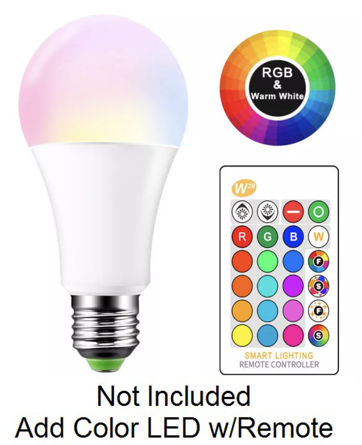 Mixed Colors S/M/L 30 Pcs Round Puzzle Lights Jigsaw Lamp Infinity USA gallery