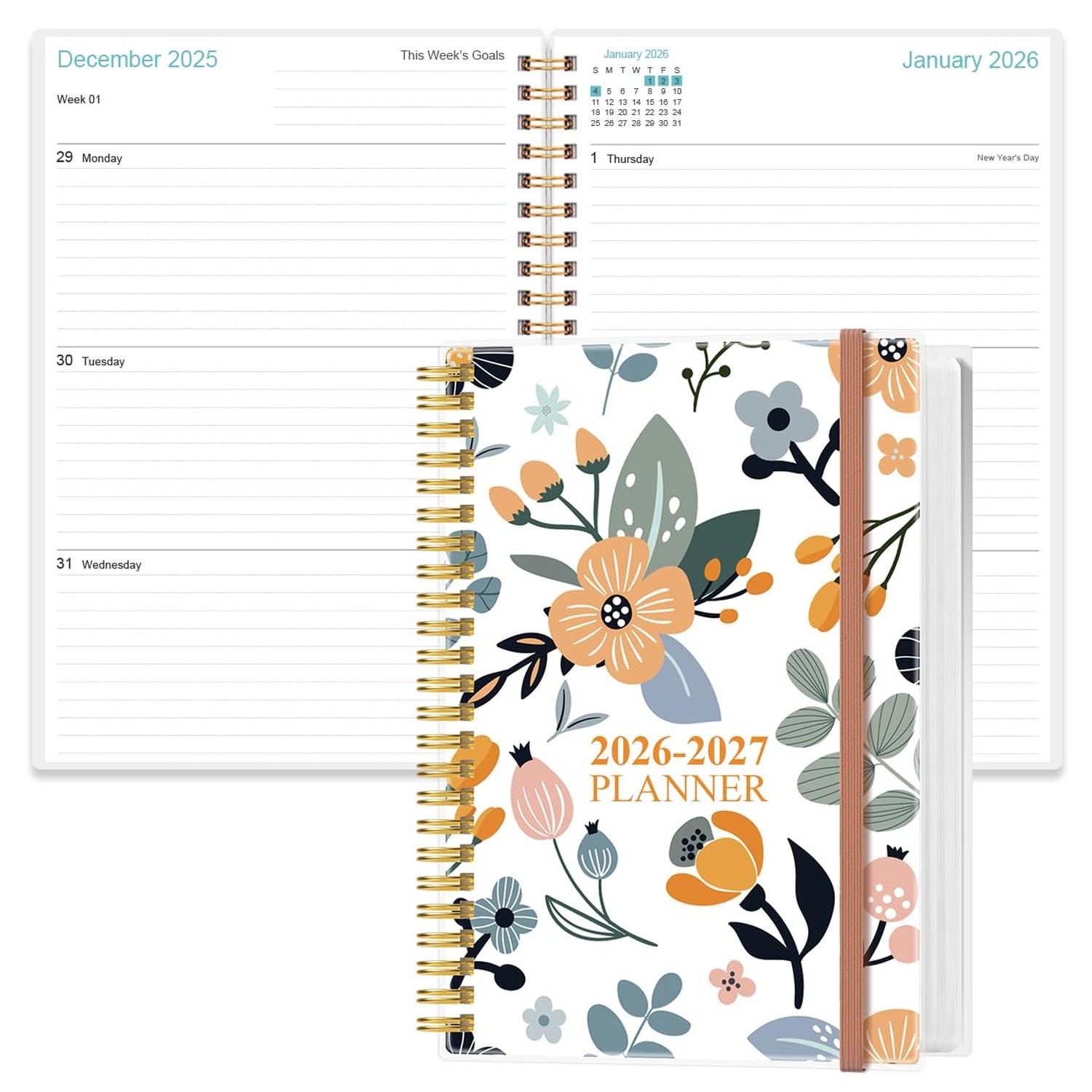 2026-2027 Planner - 18 Months Weekly & Monthly Planner from January 2026 - Ju... gallery