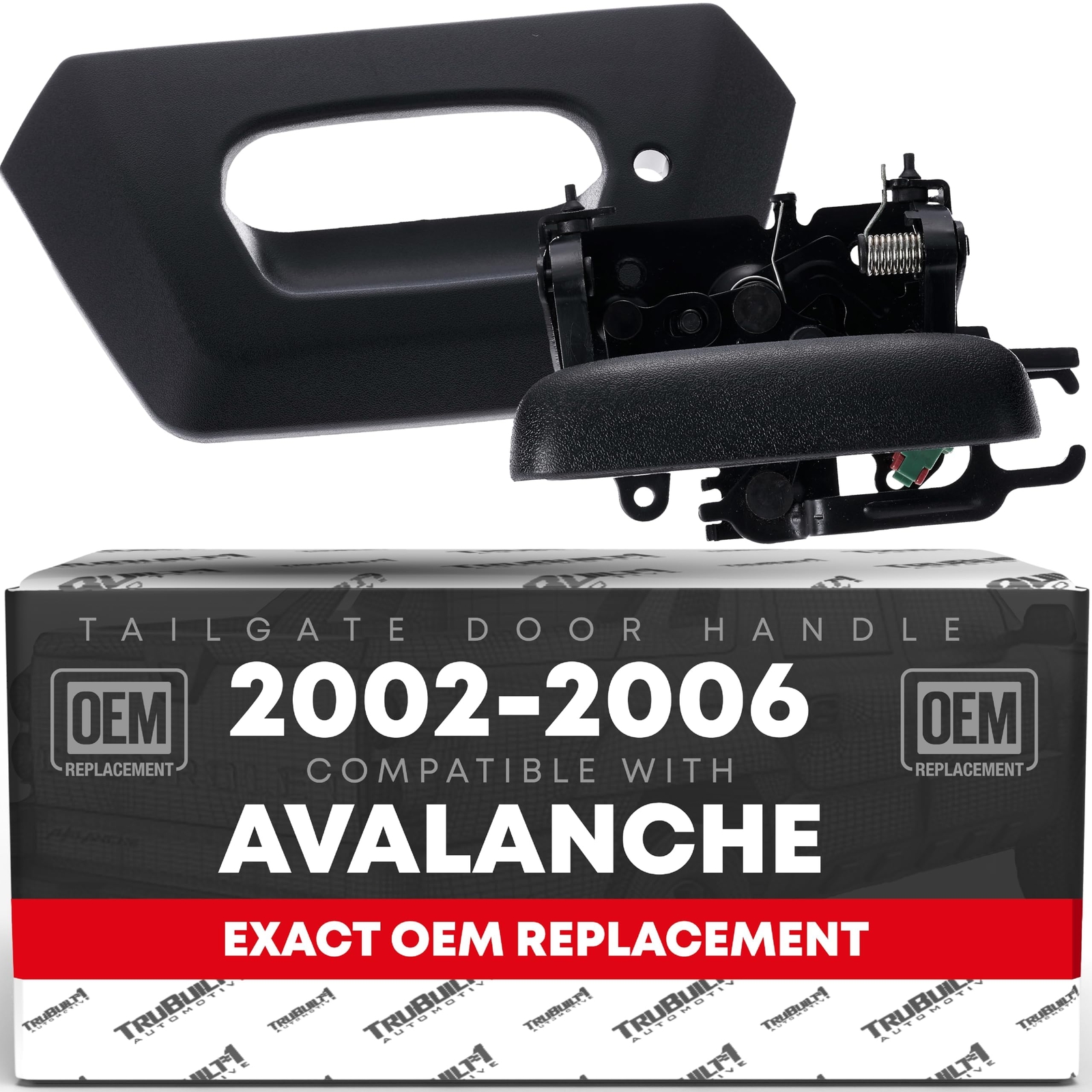 Tailgate Handle for Chevrolet Avalanche - Black Handle and Bezel gallery
