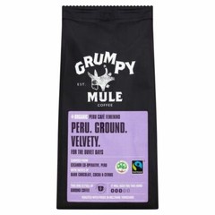 Grumpy Mule Organic Peru Ground Coffee – 227g (0.5lbs)