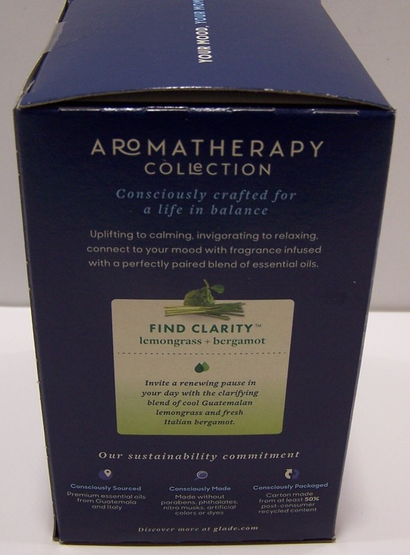 Glade Aromatherapy Cool Mist Essential Oil Diffuser Kit w/Refill FIND CLARITY gallery