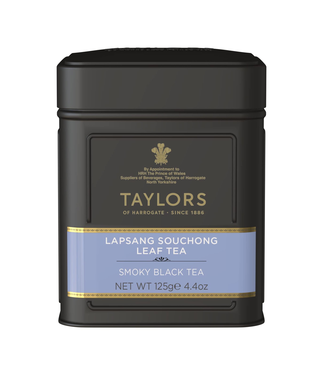Lapsang Souchong Black Tea Loose Leaf Smoky Rich Flavor 4.41oz Tin Caddy gallery