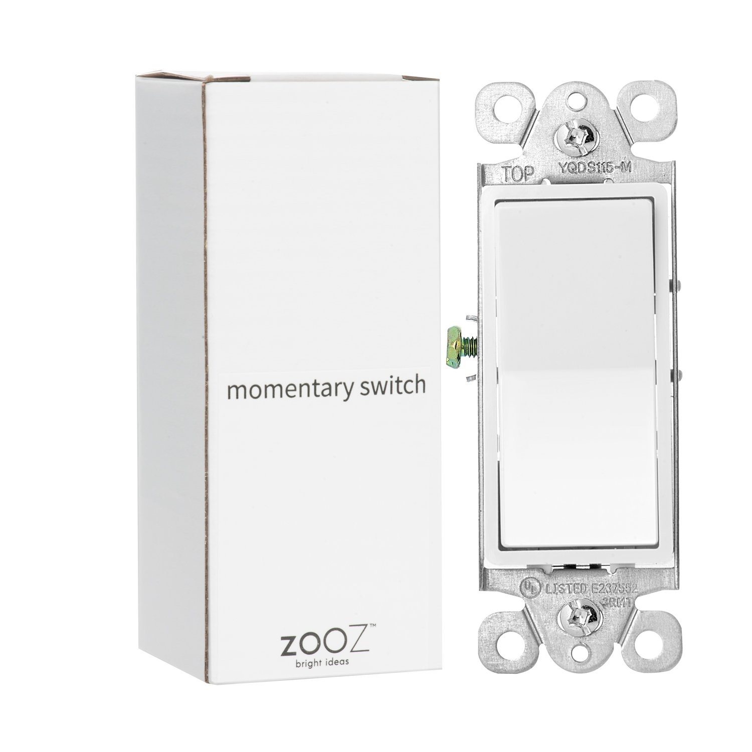 Momentary Push-Button in-Wall Switch ZAC99 gallery