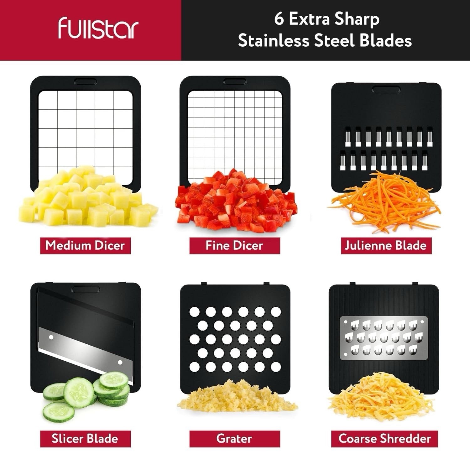 Mandoline Slicer for Kitchen - Vegetable Chopper, Onion Potato Food Veggie Fruit gallery