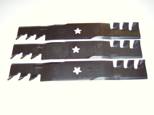 3 Mulching Blades for Craftsman, Husqvarna 173920, 180054 532180054 532173920 gallery