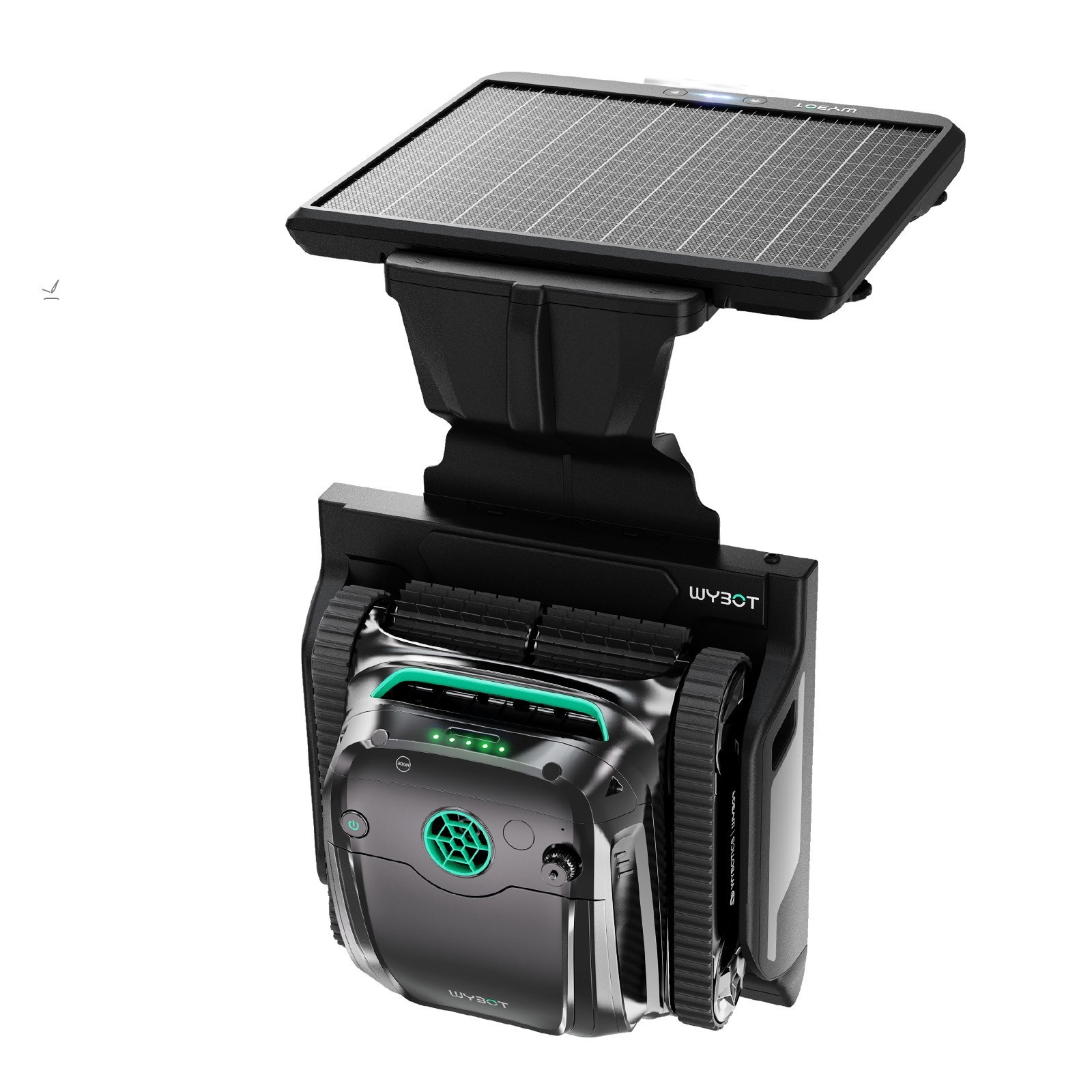 WYBOT S2 Solar Powered Pool Cleaner Robotic Automatic Pool Vacuum for Inground gallery