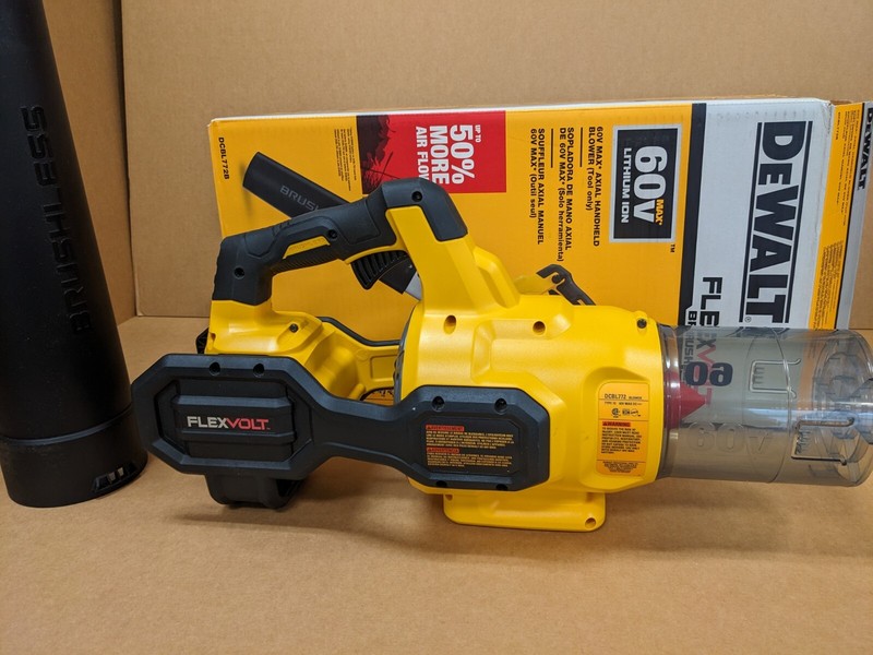 60V MAX* FLEXVOLT® (DCBL772B) Brushless Handheld Blower (Tool Only) **OPEN-BOX** gallery