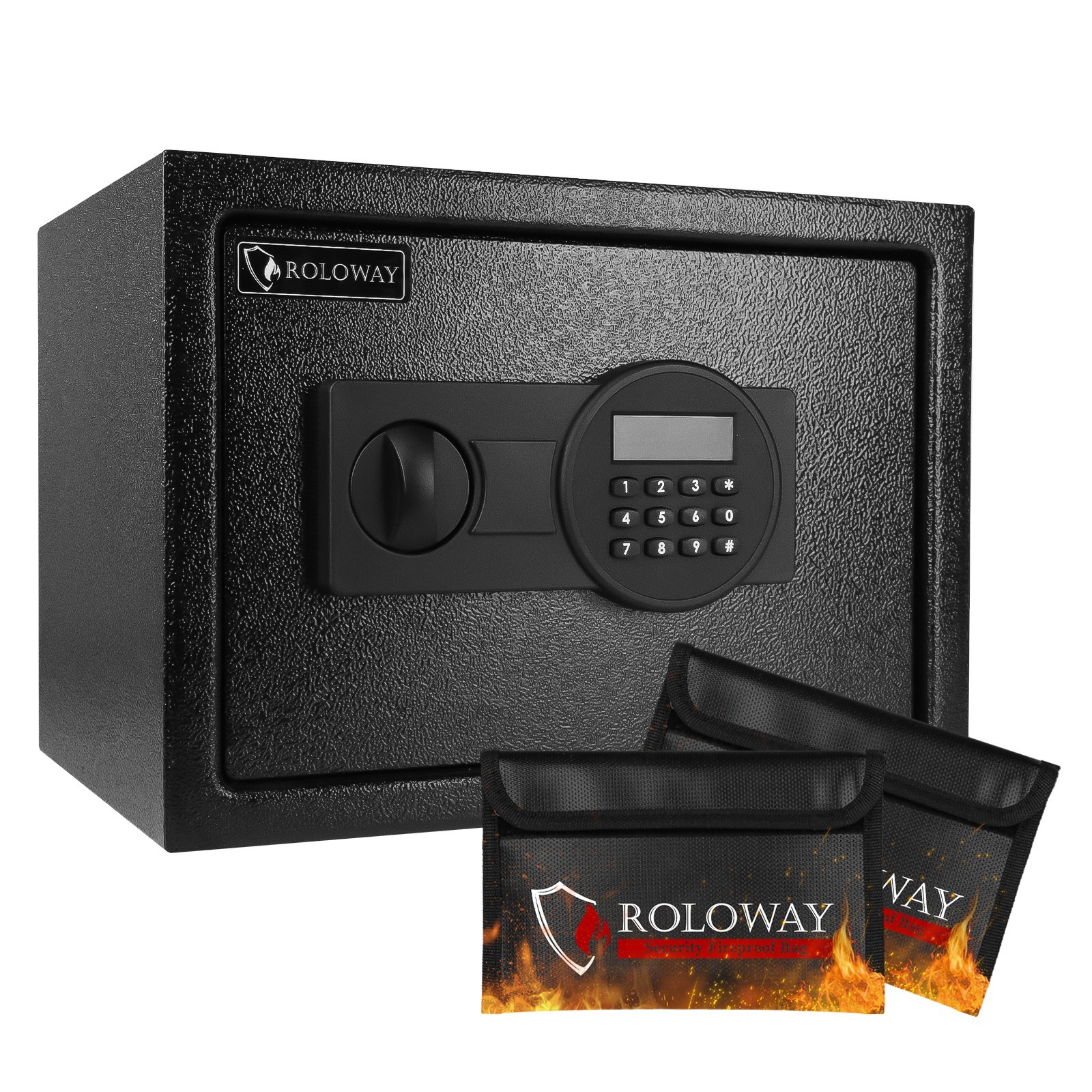 0.8 Cu.Ft Home Office Large Safe Box with Fireproof Bags*2 Cash Jewelry gun safe gallery
