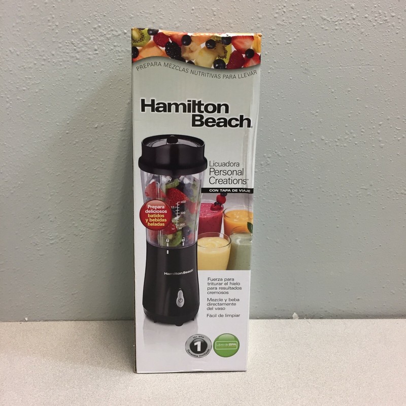 Blender 51101BV Black/Clear Plastic 14 oz 1 speed Blender with Travel Lid gallery
