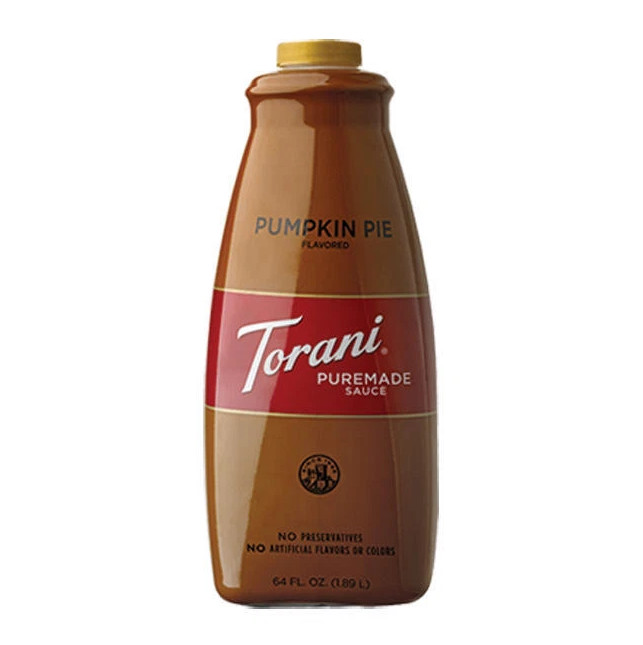 Torani Pumpkin Pie Puremade Sauce 64 oz Pumpkin Pie Exp 12/2026 gallery