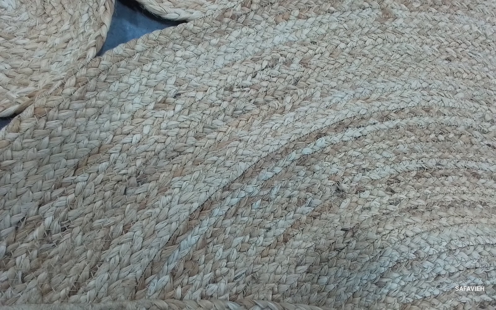 NATURAL 6'-0" x 6'-0" Broken Thread Rug, Reduced Price 1172767968 NF364A-6R gallery