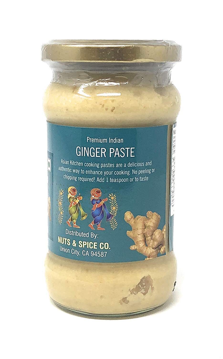 Asian Kitchen Ginger Cooking Paste 10.5oz (300g) Glass Jar gallery