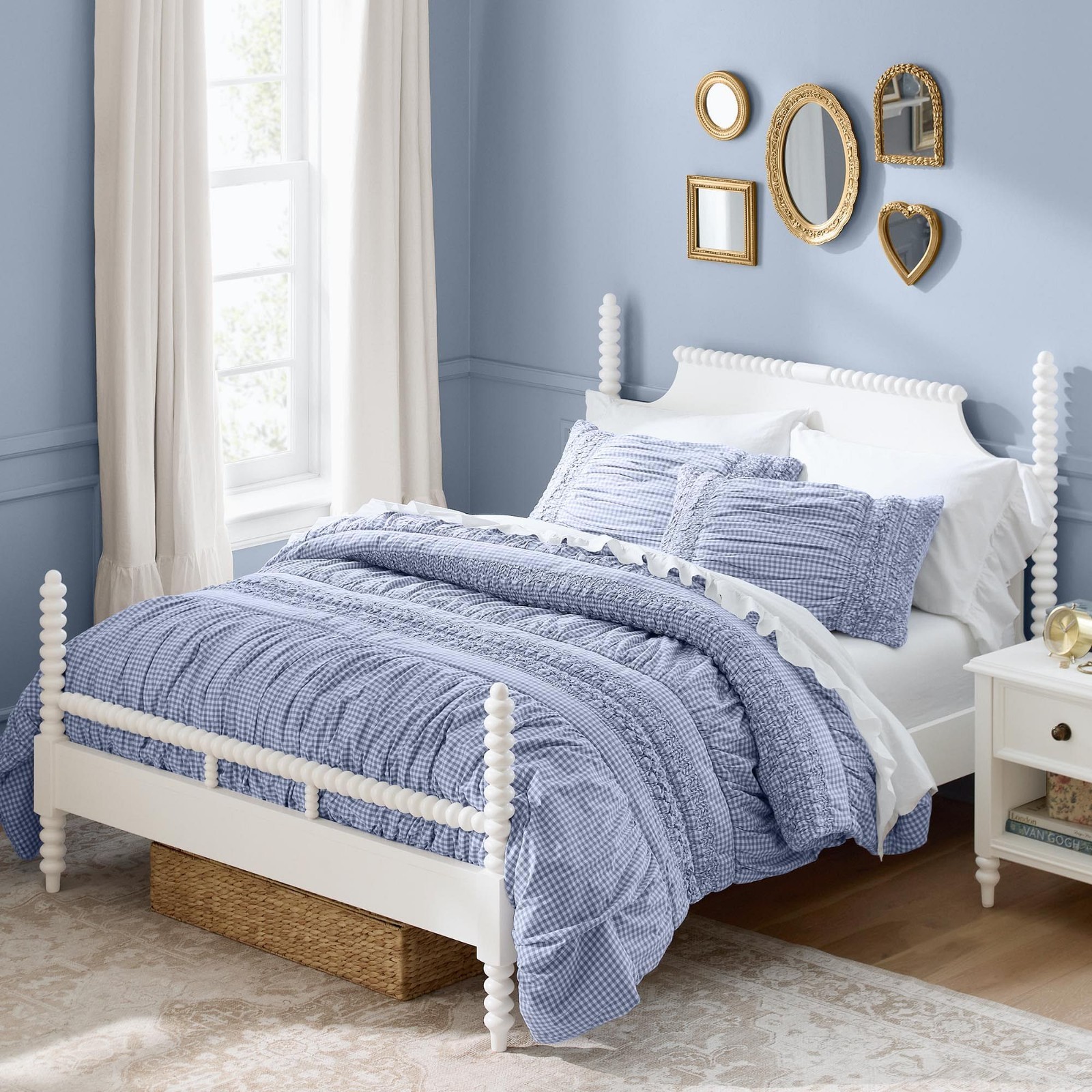 Best Seller Nantucket Gingham Quilt Chambray Twin/Twin XL gallery