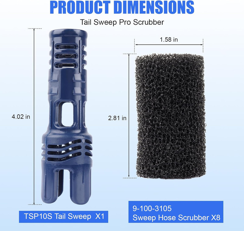 Tail Sweep Pro TSP10S Replacement for Polaris 280 180 360 380 3900 Pool Sweep Pa gallery
