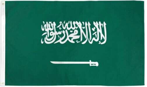 Saudi Arabia 3x5ft Poly Flag International Saudis Country Flag of Saudi Arabia gallery